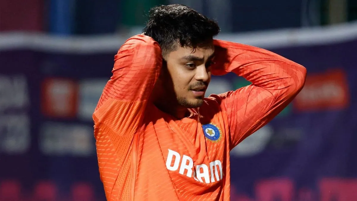 The exclusion of Ishan Kishan from the T20 team has raised many questions on his future. Image- LatestLY  
