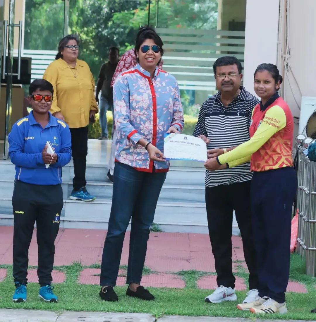 Women's Cricket: Nadia district women's team beat Howrah to win their 4th consecutive T20 title | Sportz Point
