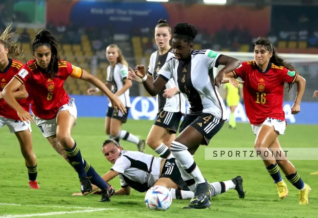 FIFA U-17 Women's World Cup 2022 SF2 Germany vs Spain | As it happened | Spain takes the Euro revenge to qualify for a consecutive finals | Sportz Point