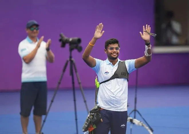 Dhiraj Bommadevara clinched India's first Paris Olympics quota in archery. Image- Dailyhunt  