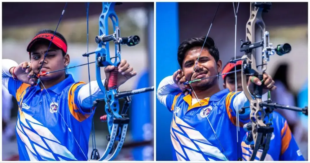 Archery World Cup 2023: Ojas Deotale, Jyothi Surekha win second World Cup gold after defeating Koreans | Sportz Point