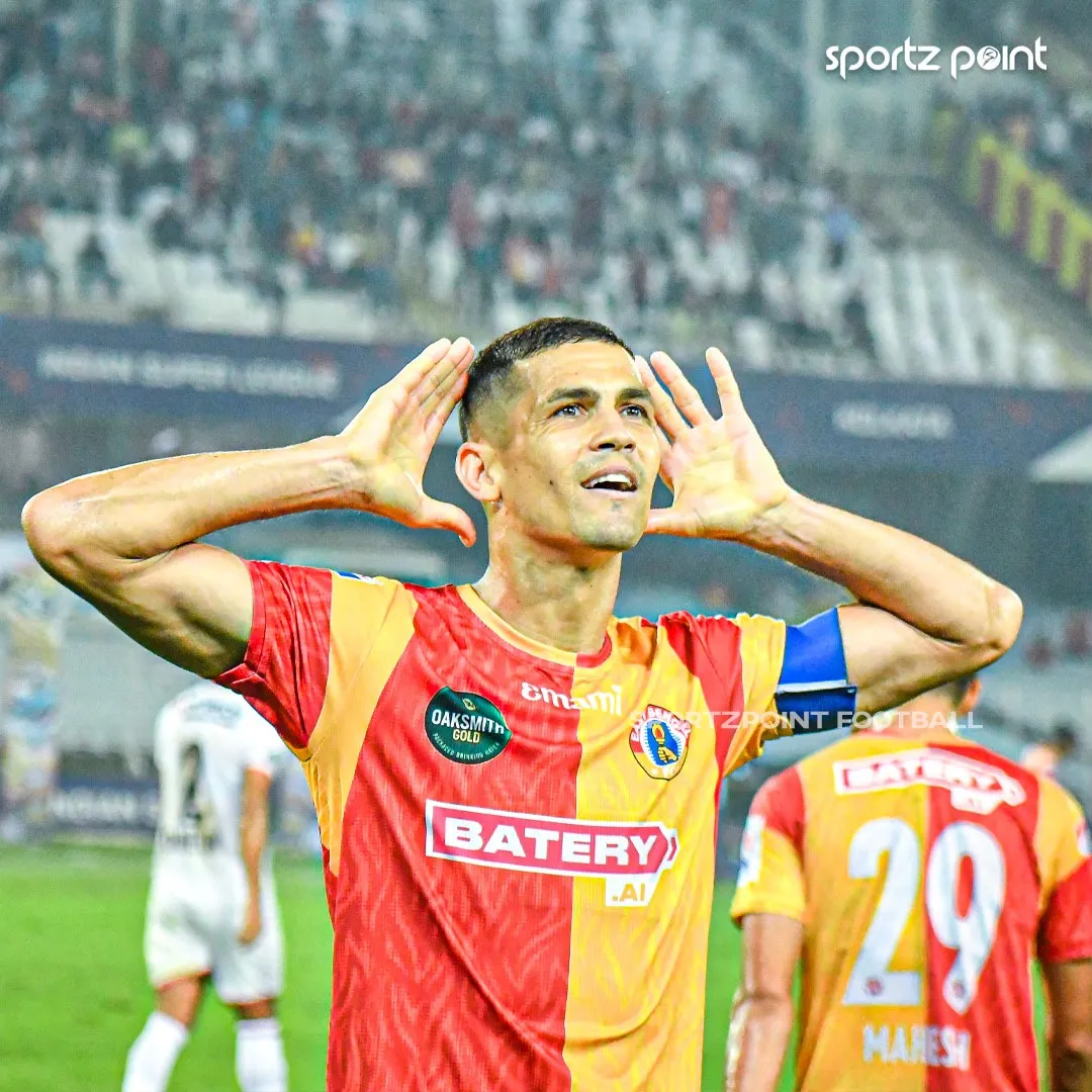 Clieton Silva doubles the lead for East Bengal  SportzPoint