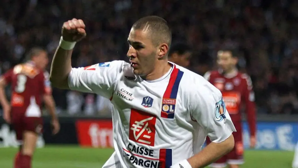 Karim Benzema stats in the UEFA Champions League: Benzema in Lyon Jersey. | Sportz Point.