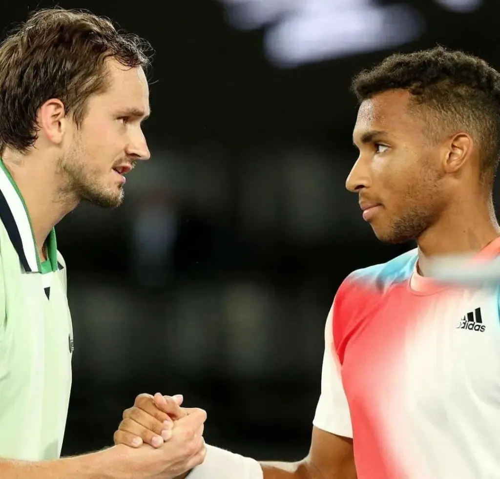 Australian Open 2022 | Daniil Medvedev | Felix Auger-Aliassime | Sportzpoint.com