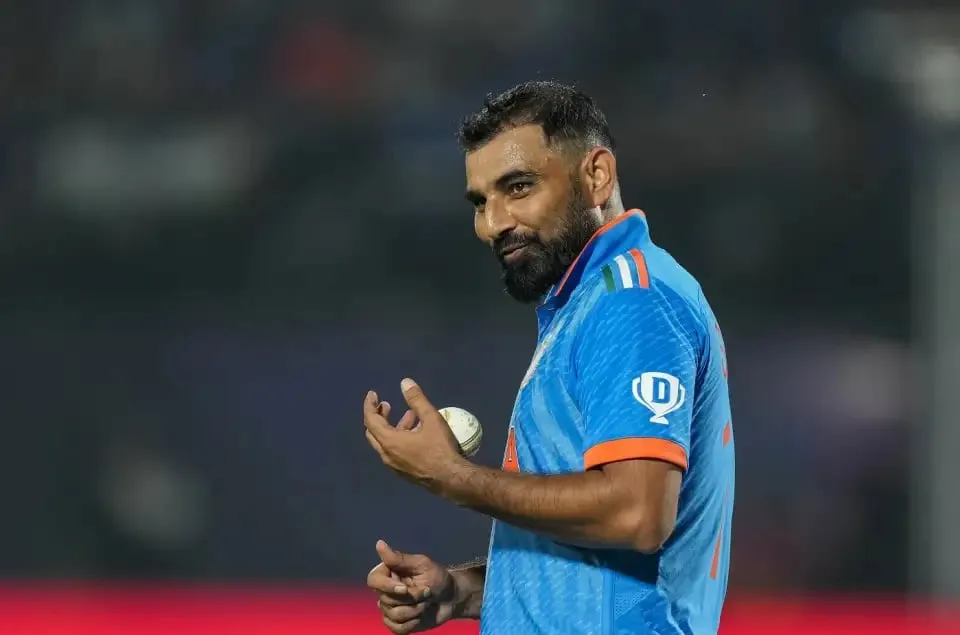 Mohammed Shami picked his second World Cup five-wicket haul  Image - Associated Press