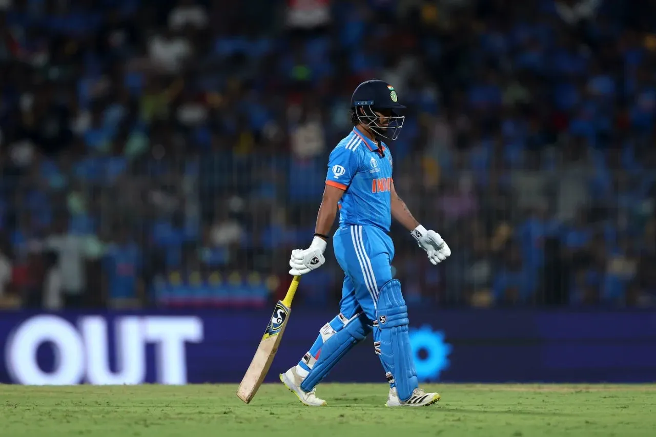 Ishan Kishan scored a golden duck in his World Cup debut against Australia in Chennai.  Image: Getty Images