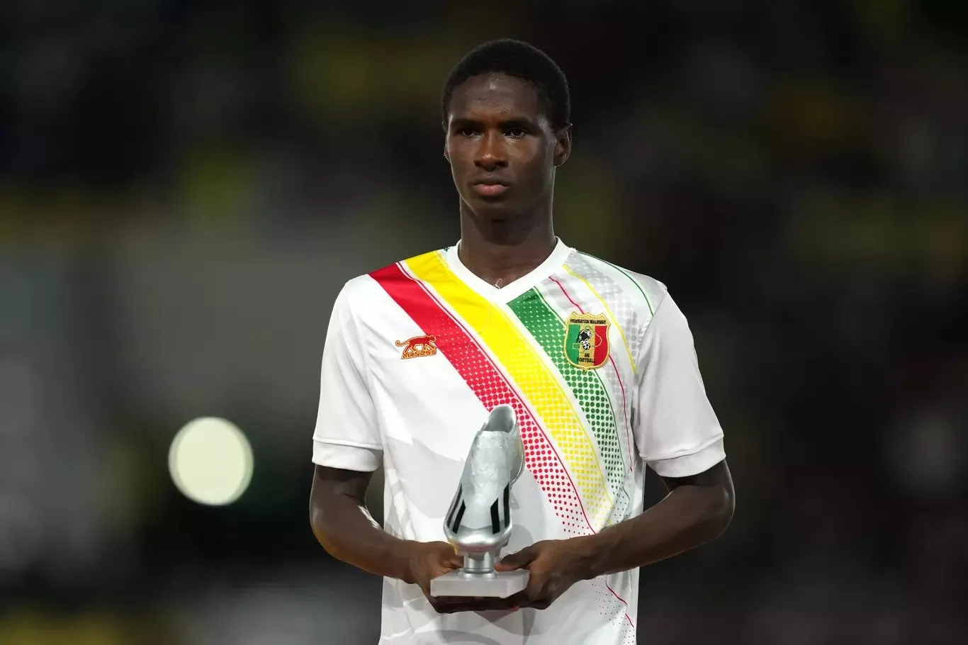 Mali captain Ibrahim Diarra won the FIFA U-17 World Cup 2023 Silver Boot.  Image | FIFA