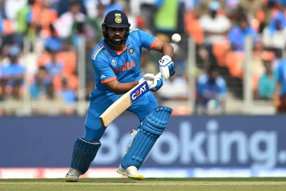 Rohit Sharma starts with the same approach  ICC via Getty Images