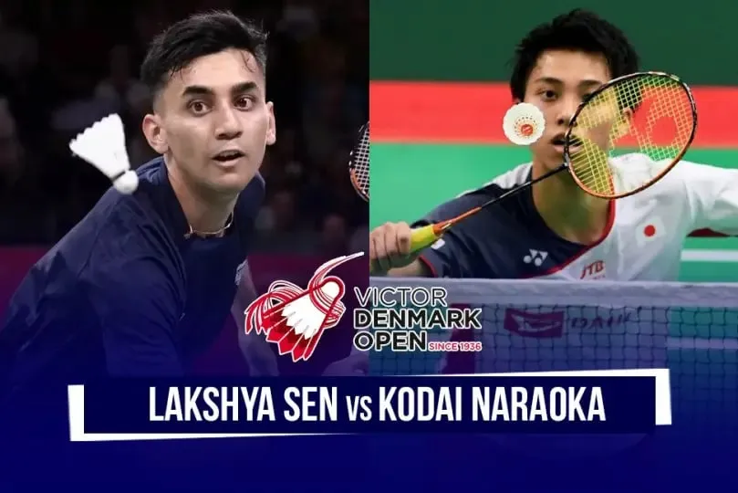 Denmark Open 2022: Lakshya Sen's journey ends in Denmark Open after losing to Kodai Naraoka | Sportz Point