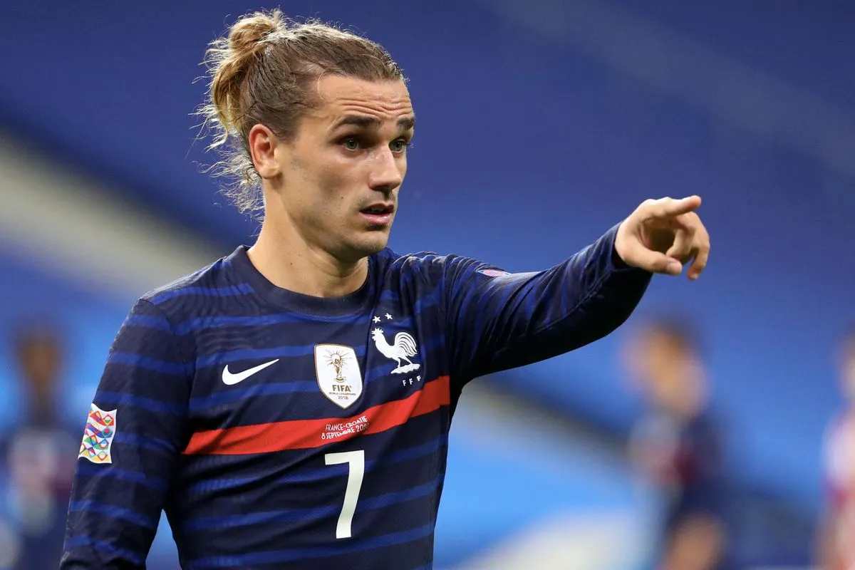  Antoine Griezmann | Top goal scorers of France | SportzPoint.com<br />
