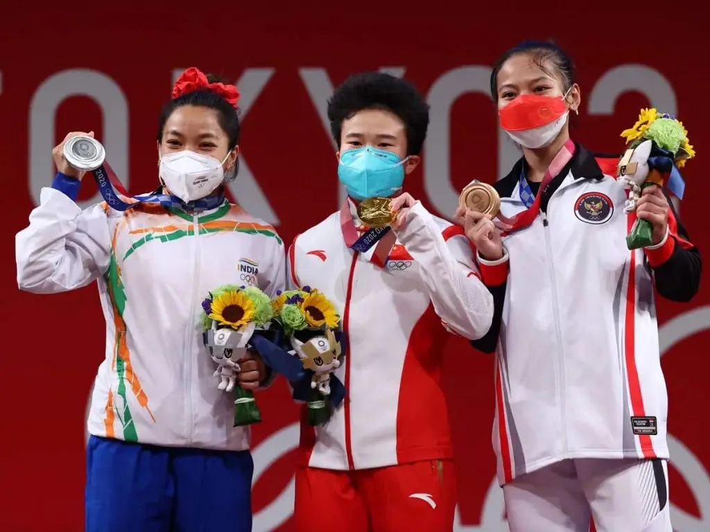 Mirabai Chanu opens the medals tally for India at the Tokyo Olympics 2020.
