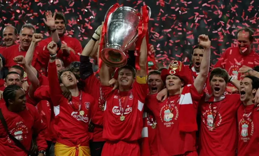 Champions league trophy | Sportz Point | Liverpool  2005 |