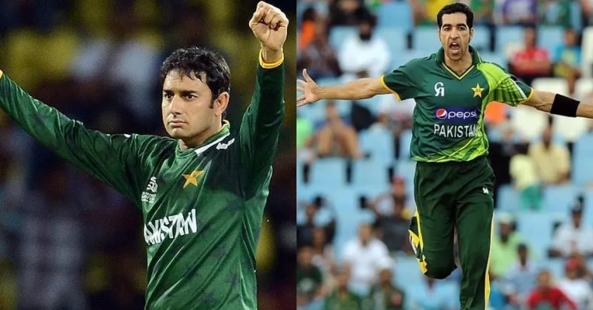 Umar Gul and Saeed Ajmal have been appointed as Pakistan's fast and spin bowling coaches, respectively, for the men's team. Image- Khel Now  