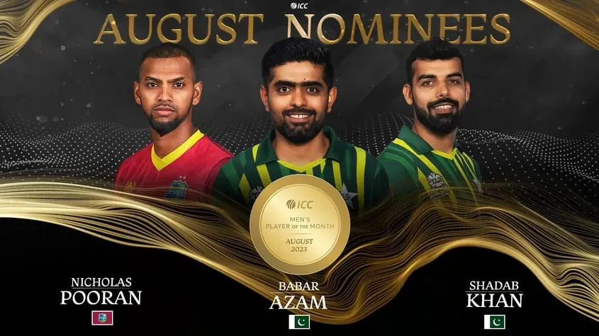 ICC announces shortlists for August Player of the Month awards | Sportz Point