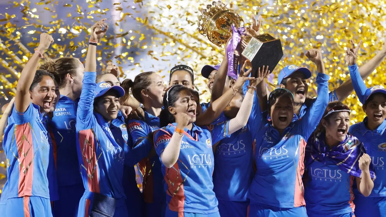 Mumbai Indians won the inaugural Women's Premier League  Image - X