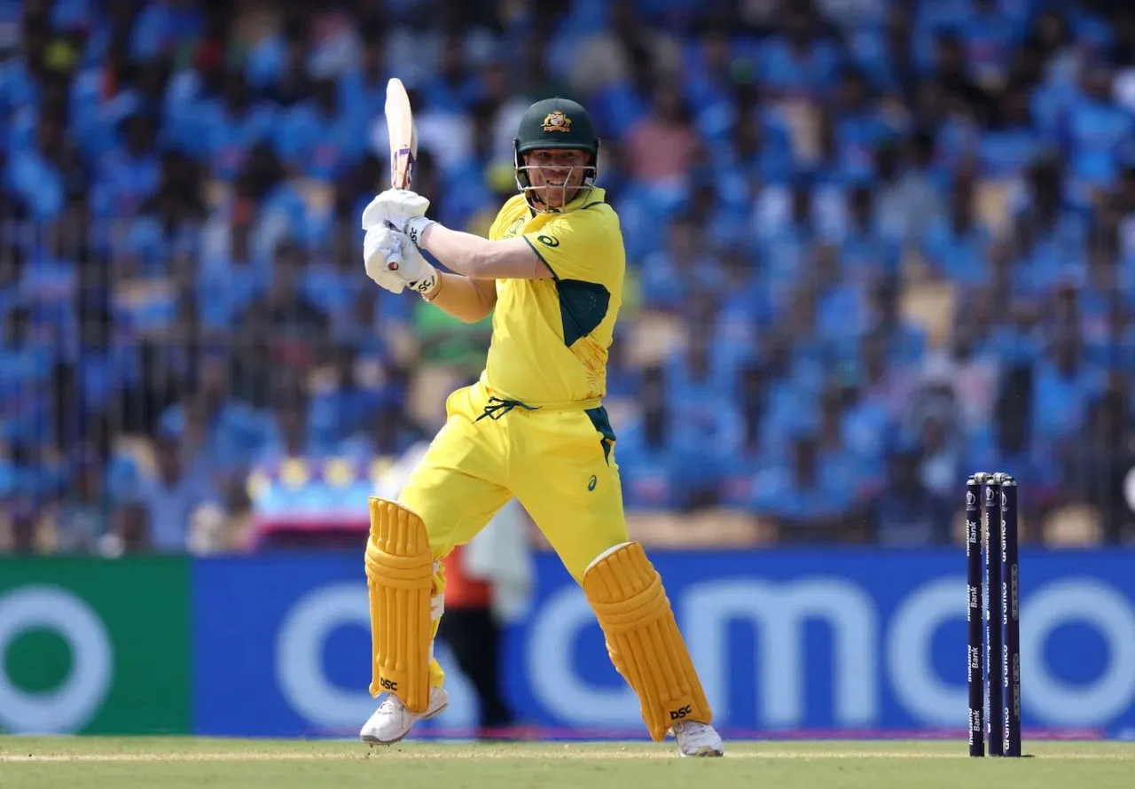 David Warner scores the fastest 1000 runs in World Cup (ings)  Image | AFP via Getty Images