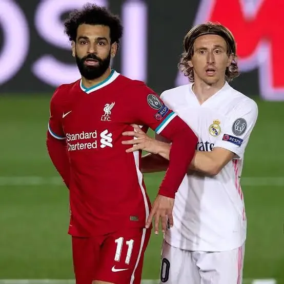 Liverpool vs Real Madrid: Moh Salah and Luka Modric| Sportz Point. 
