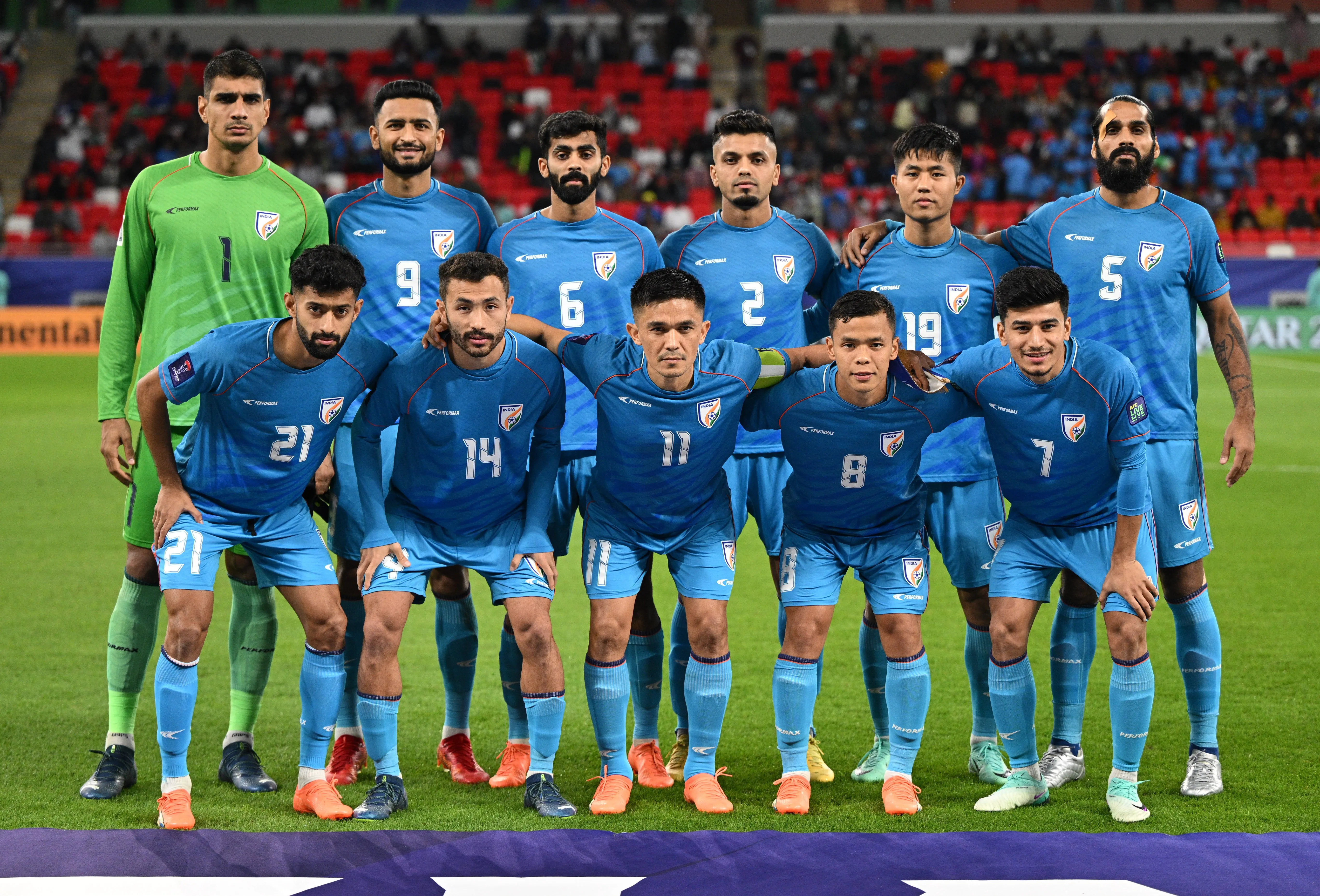 India vs Uzbekistan: The Indian Football Team  Image - AIFF