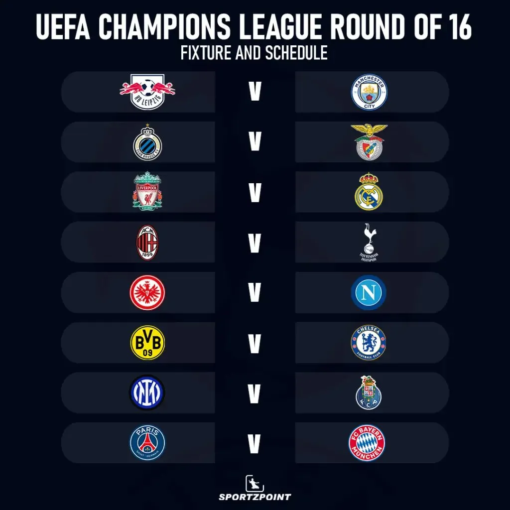 UEFA Champions League: Sportz Point. 