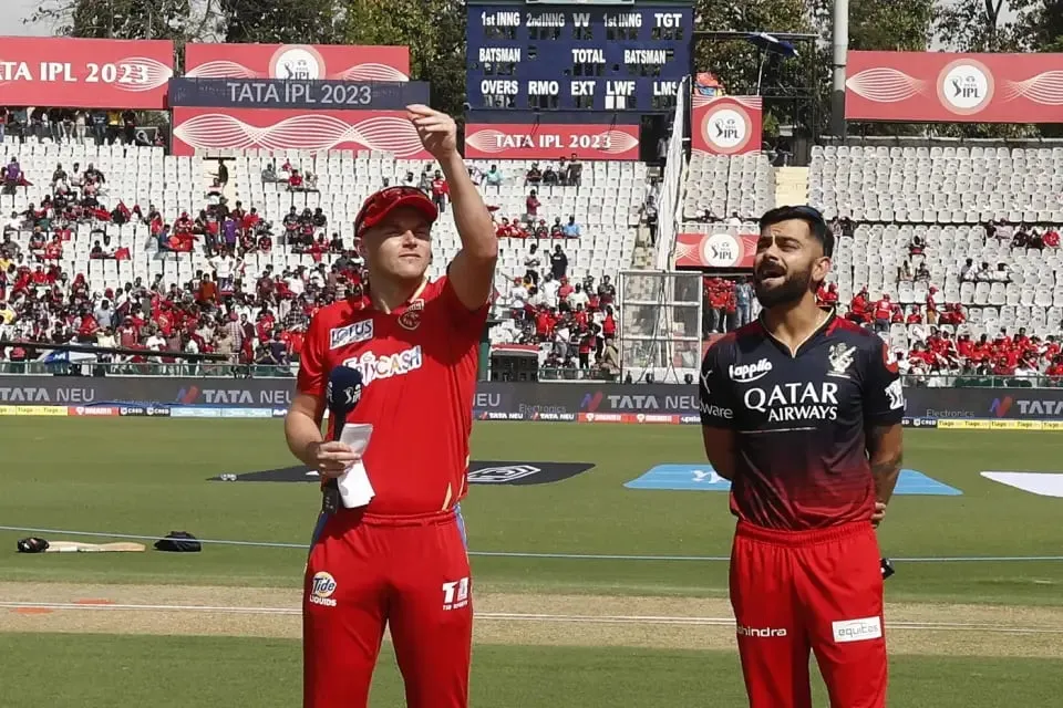 PBKS vs RCB: Virat Kohli came out for the toss with Sam Curran | Sportz Point