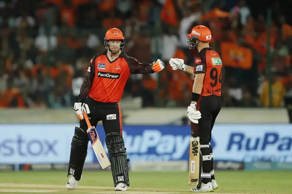 Heinrich Klaasen and Aiden Markram added a quick stand for the fifth wicket to revive the Sunrisers' chase | Sportz Point