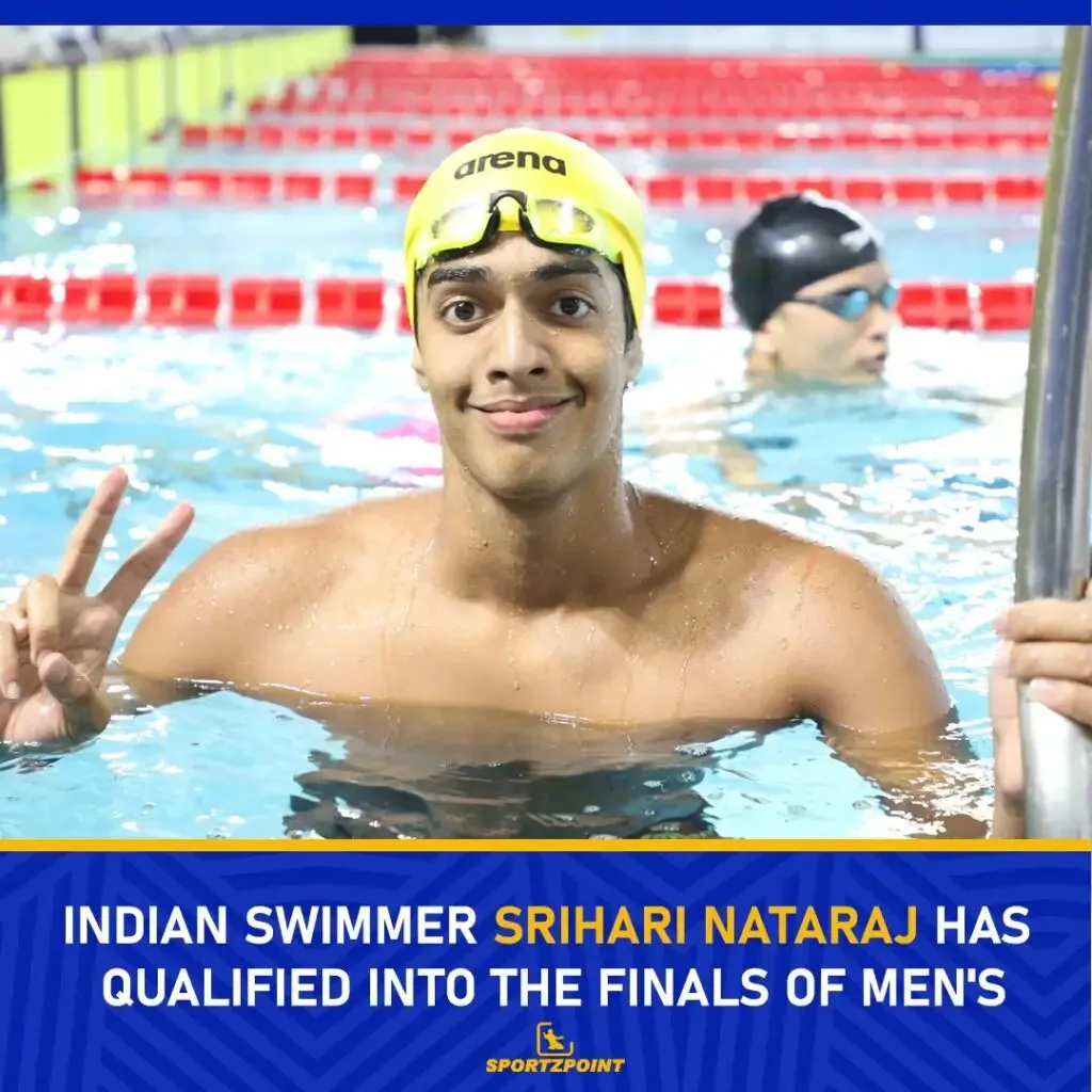 Commonwealth Games 2022: Srihari Nataraj qualifies for the finals In Men's 100m Backstroke | Sportz Point