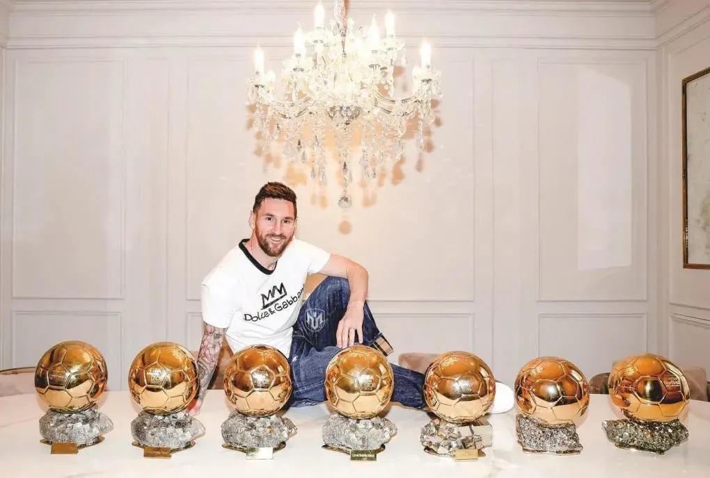 Lionel Messi | Ballon d'Ors | Sportz Point |