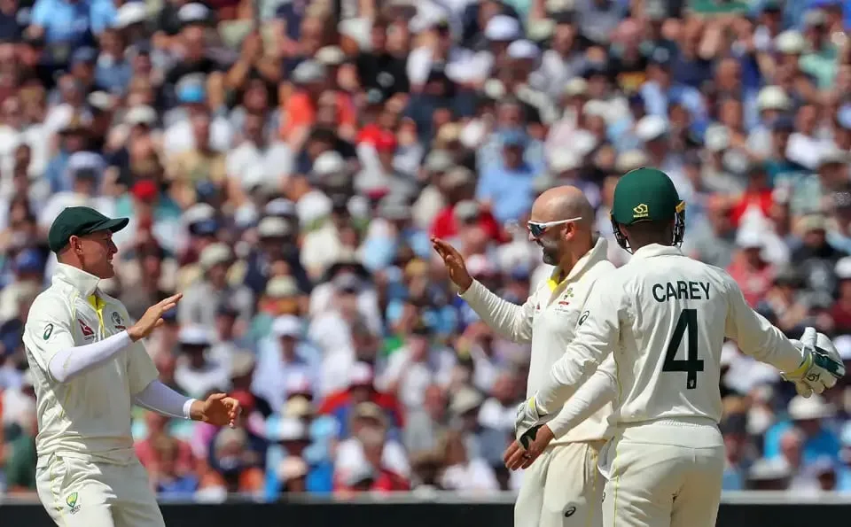 most wickets: Nathan Lyon after dismissing Bairstow | Sportz Point