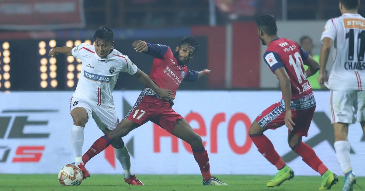 NorthEast United vs Jamshedpur - Sportz Point