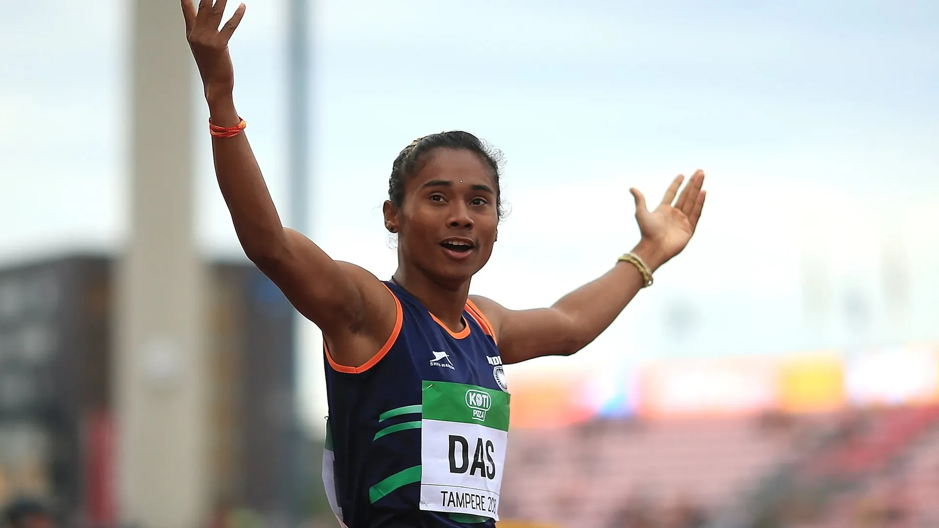 Hima Das.  Photo by Ben Hoskins/Getty Images for IAAF). 2018 Getty Images