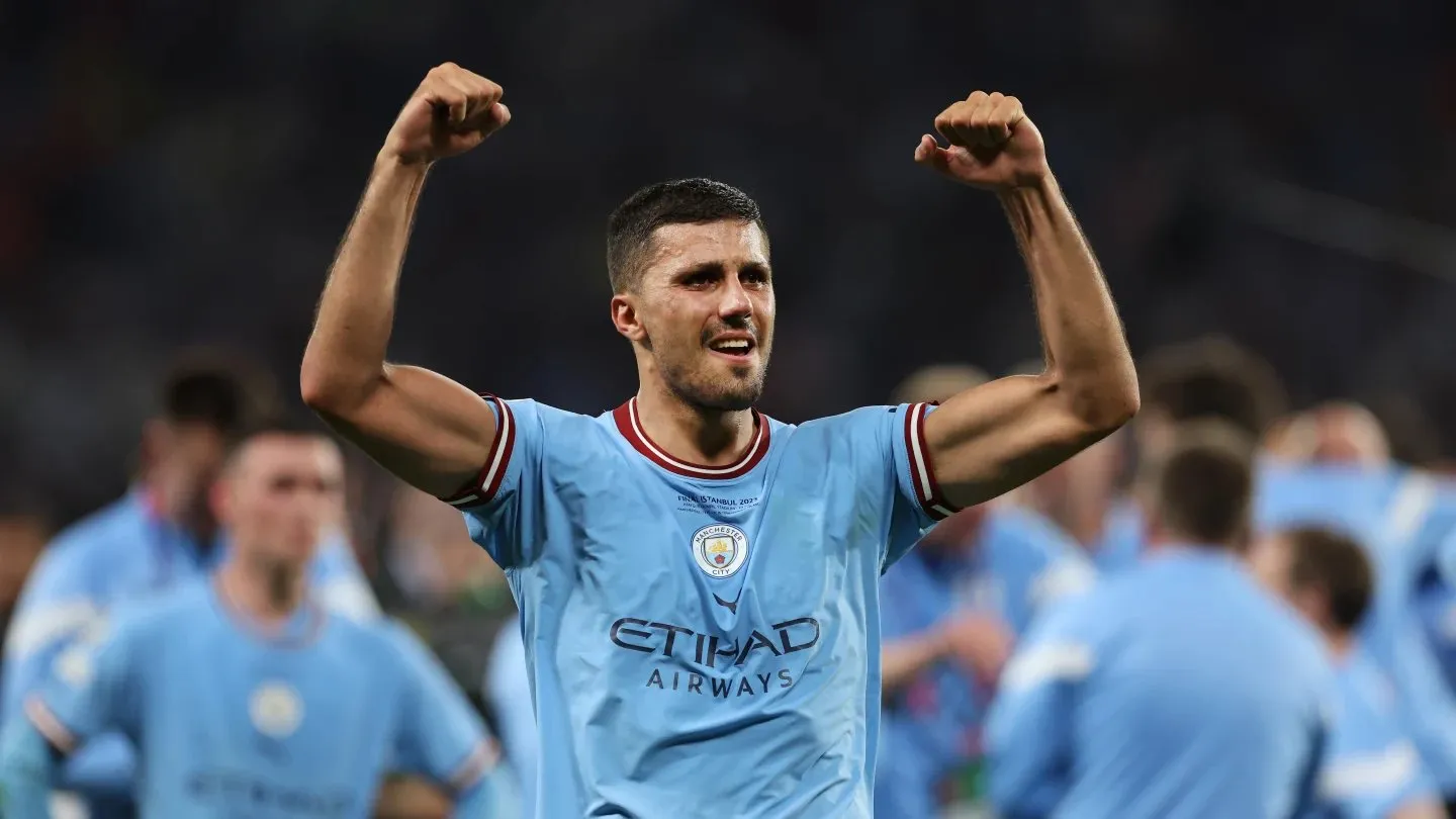 Rodri was named the UEFA Champions League player of the season in 2022-23.  