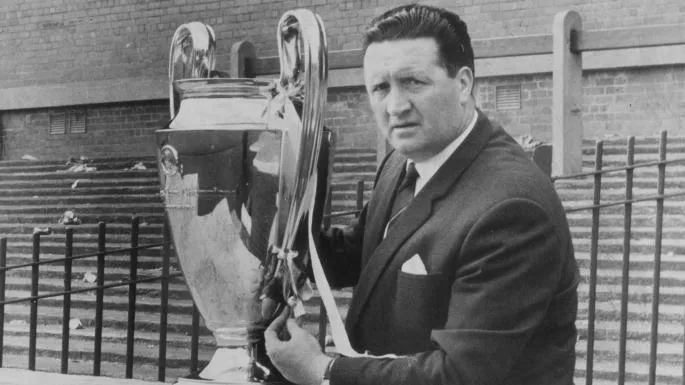 Jock Stein -  managers with most trophies - Sportz Point