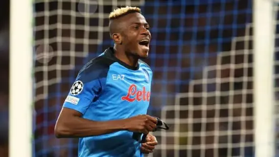 Napoli vs Frankfurt: Osimhen | Sportz Point