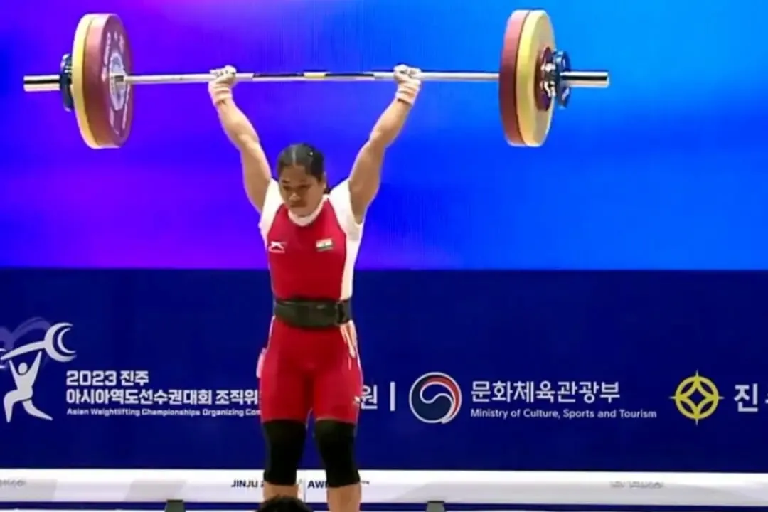 Asian Weightlifting Championships: Bindyarani Devi brought home a silver medal | Sportz Point