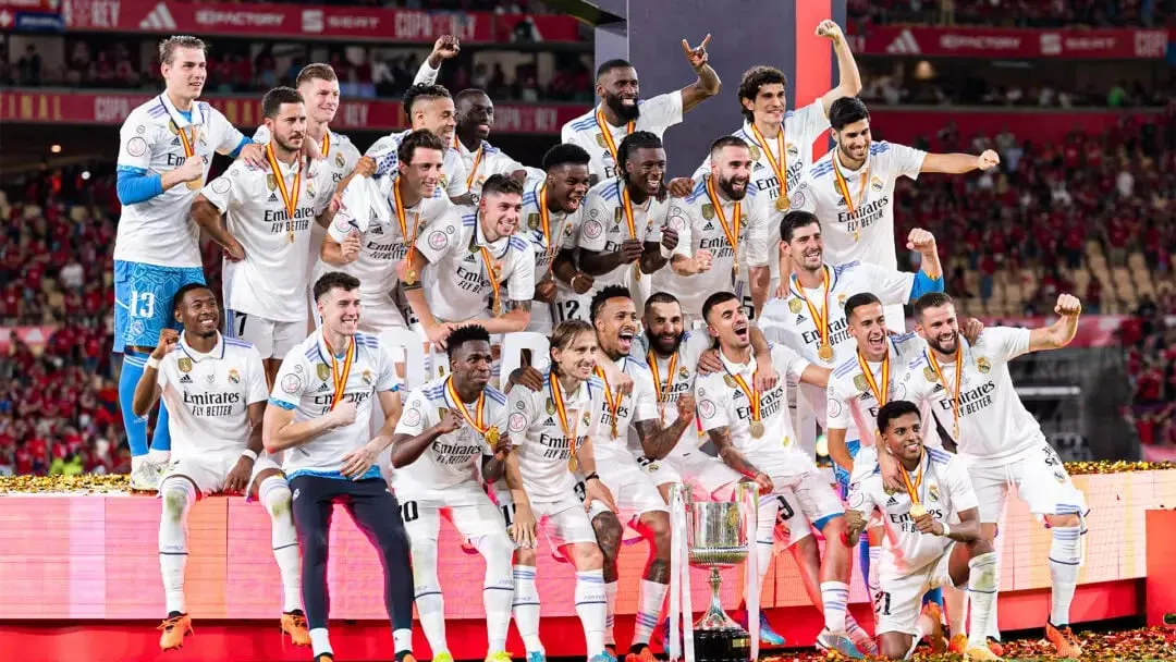 Real Madrid vs Man City: Real Madrid after their 20th Copa del Rey title win | Sportz Point
