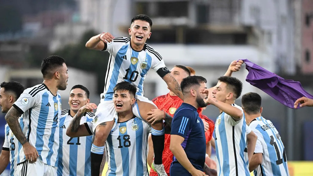 Argentina knocked out Brazil in the 2024 CONMEBOL Pre-Olympic Tournament  Image | Fox Sports