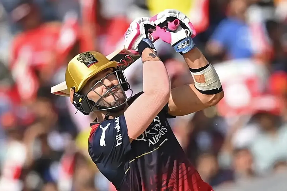 PBKS vs RCB: Another top performance from Faf du Plessis | Sportz Point<br />
 