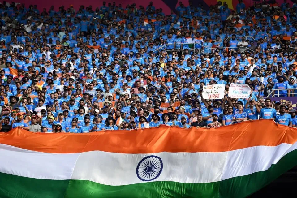 Indian fans are going wild  Getty Images