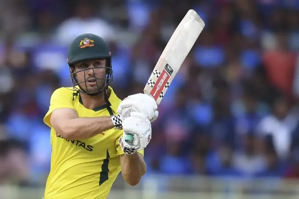 INDvsAUS: Mitchell Marsh just didn't know to stop the fireworks | Sportz Point