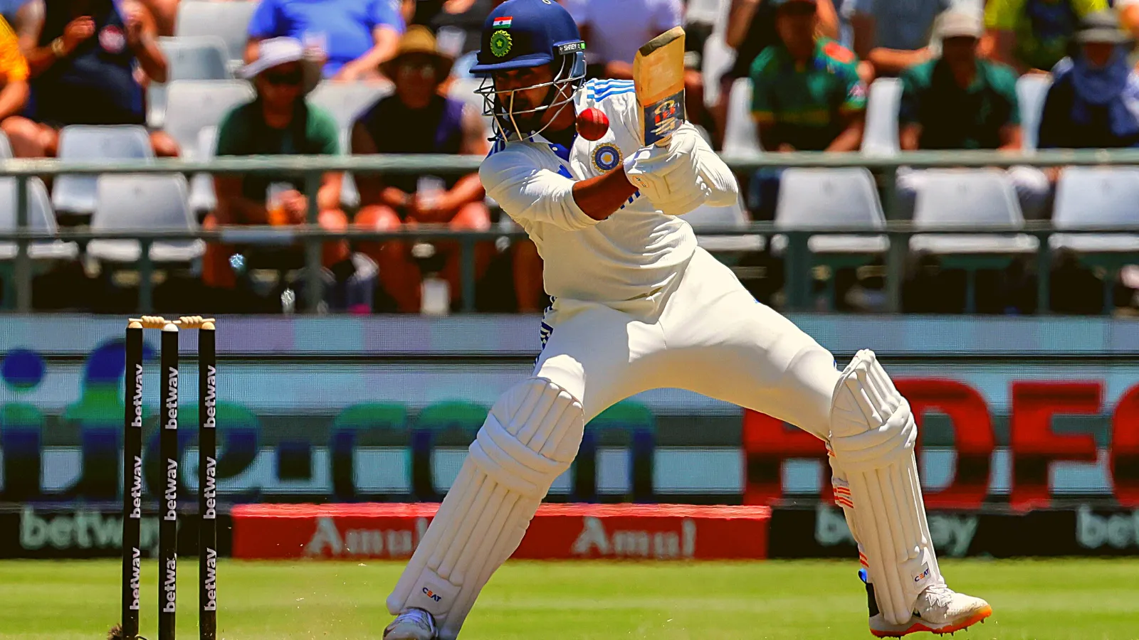 Shreyas Iyer complains of stiff back and groin pain, likely to miss IND vs ENG last three Tests. Image- The Indian Express  