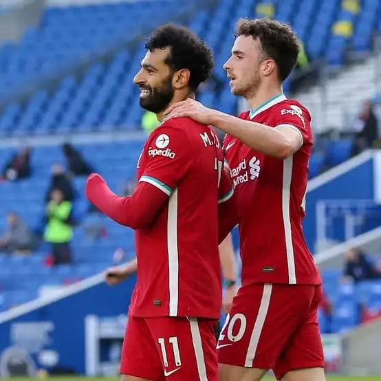 Manchester City vs Liverpool: Salah and Jota. | Sportz Point. 