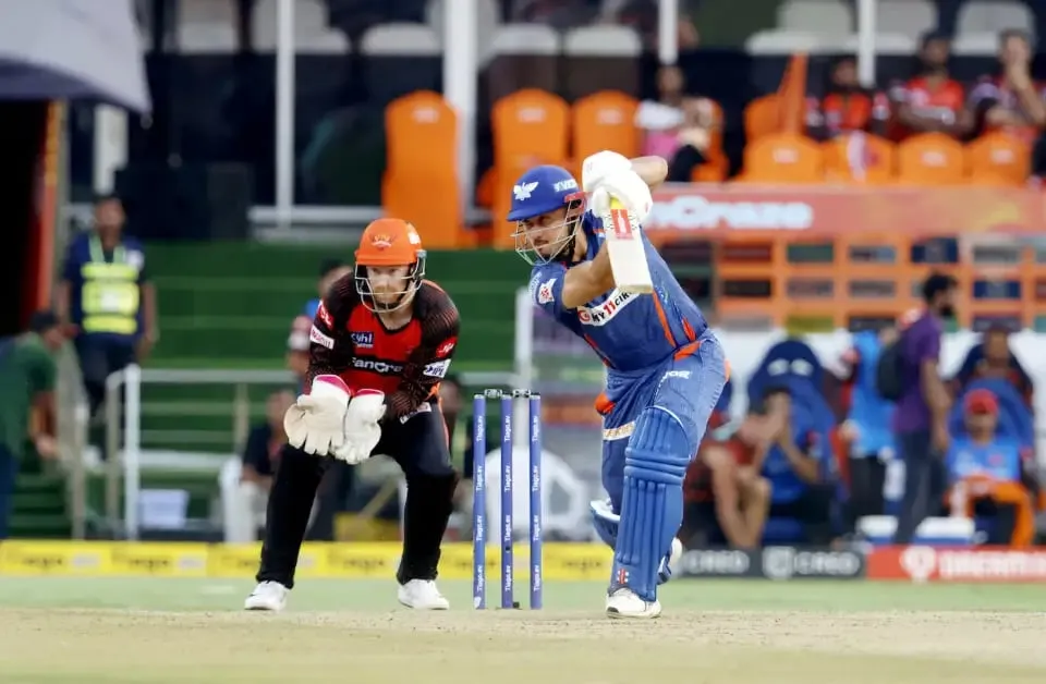 SRH vs LSG: Marcus Stoinis struggled to get going at the start of his innings | Sportz Point