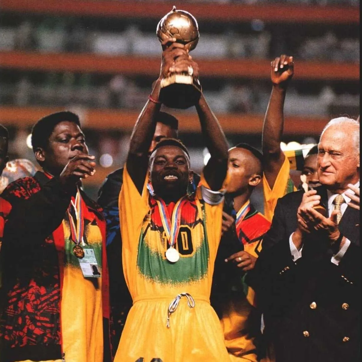 Ghana won the 1995 FIFA U-17 World Cup.  
