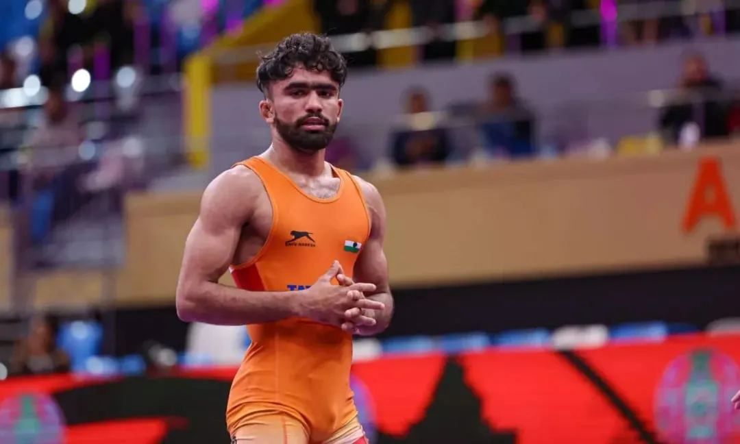 Asian Wrestling Championships: India wins one silver and two bronze medals on the very first day | Sportz Point