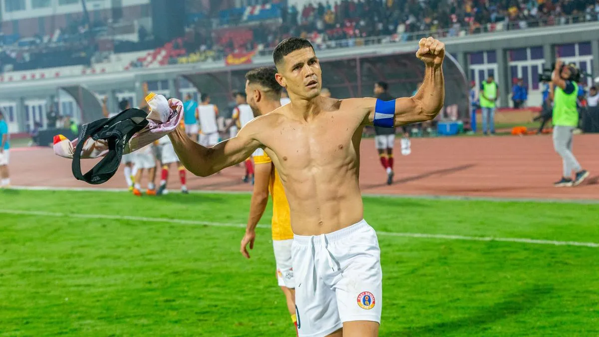 East Bengal Captain Cleiton Silva scored the winner for East Bengal  Image - AIFF