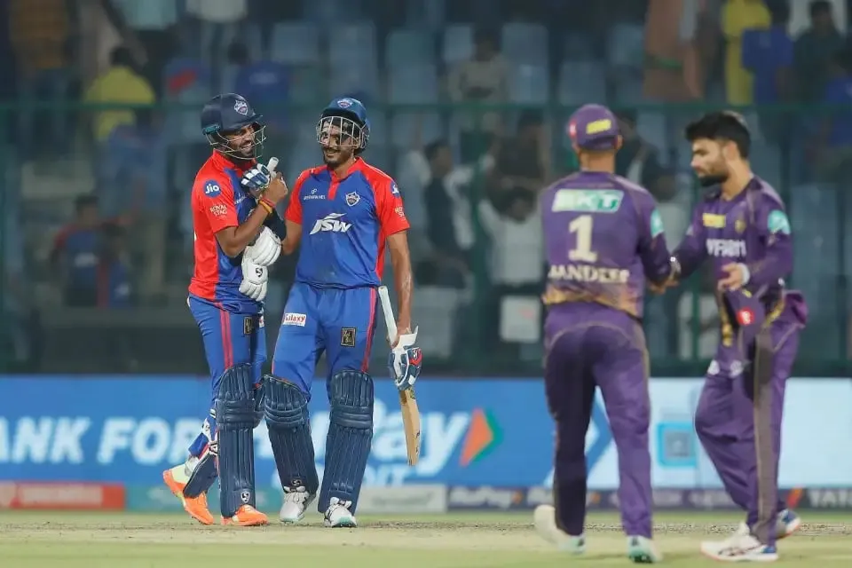 DC vs KKR: Lalit Yadav and Axar Patel took Delhi Capitals across the line | Sportz Point