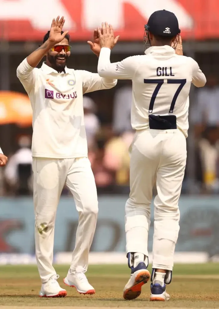 IND vs AUS: Jadeja & Gill Celebrating after claiming Labuschagne's Wicket | Sportz Point