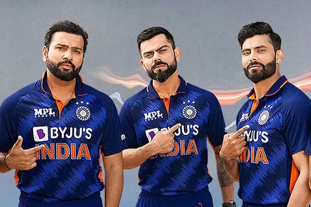 India's T20 World Cup Jersey Over The Years | SportzPoint.com