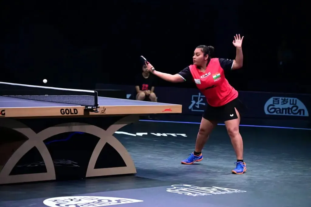 Sutirtha defeated world no. 18, Jia Nan Yuan in the Women's singles | Sportz Point
