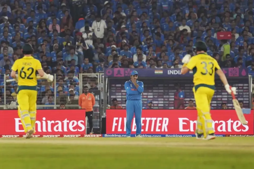 Rohit Sharma could barely see Australia pile on the runs  Associated Press